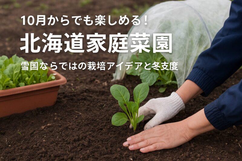 10月の家庭菜園
