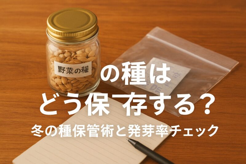 種の保存の仕方