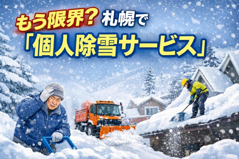 個人除雪サービス