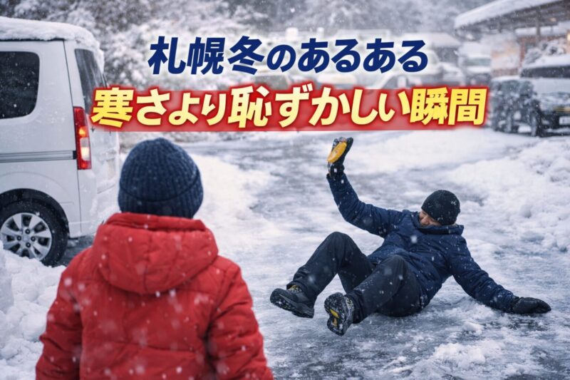 寒さより恥ずかしい瞬間