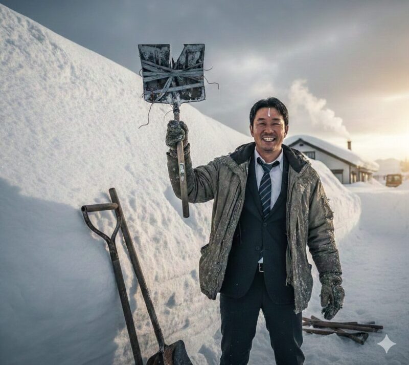 雪かきマウント