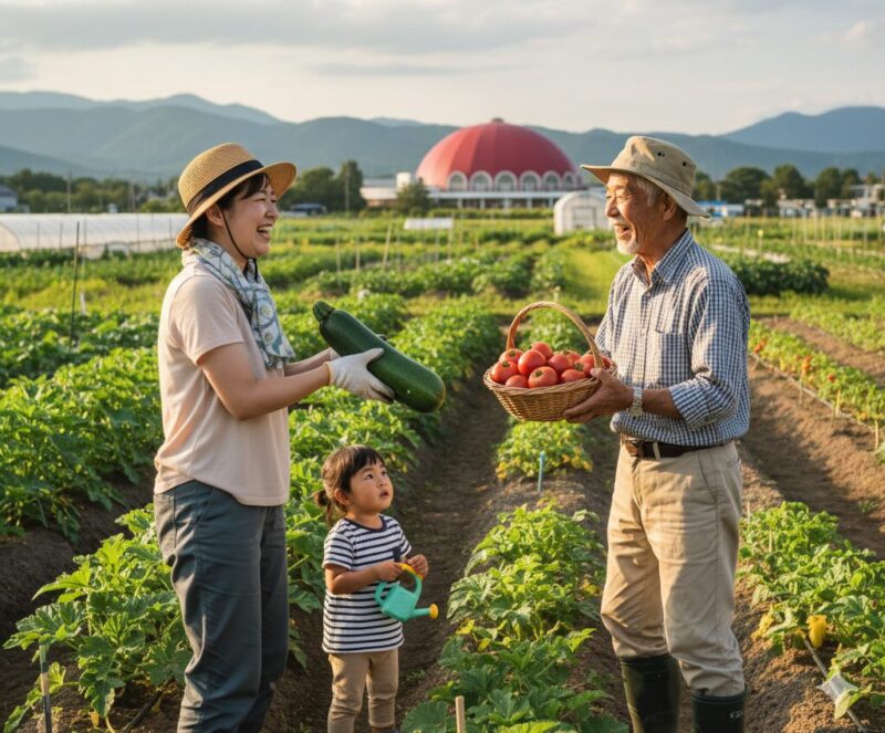 市民農園のコミュニケーション